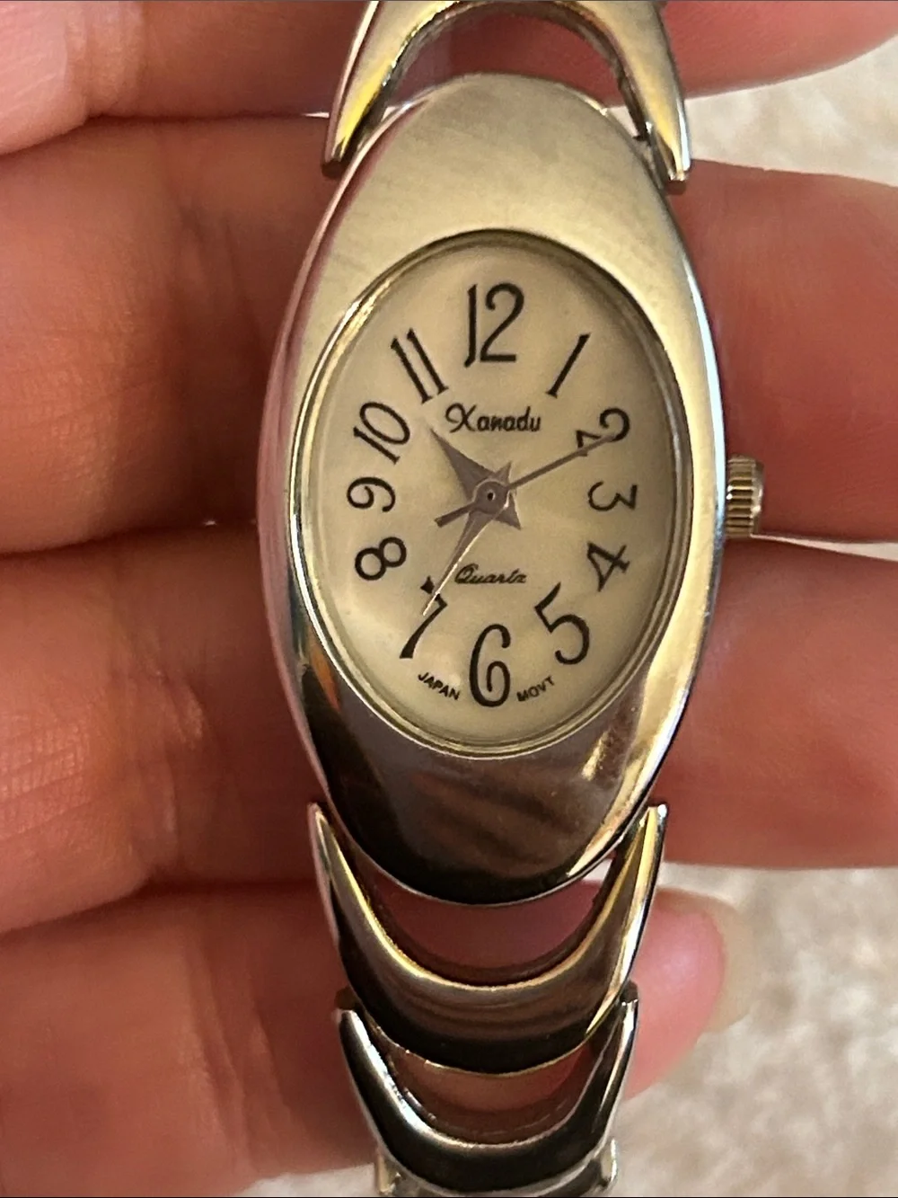 Vintage Xanadu Japan Movt Mother of Pearl Watch